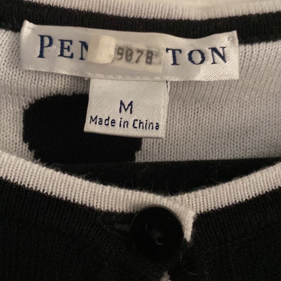 PENDELTON Polk a dot cardigan - Picture 2 of 3